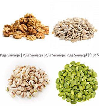 Dry Fruits &amp; Seeds Combo: Walnut Kernel 500g,Pumpkin Seed 500g,Sunflower Seed 500g,Pistachio 500g