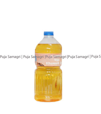 [ps-tel-til-1/2lit] ps-Sesame Oil/Til Tel (तिलको तेल) 1/2lit