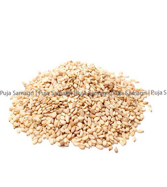[kr-til-set-1kg] kr-White Sesame Seed/Seto Til (सेतो तिल) 1kg
